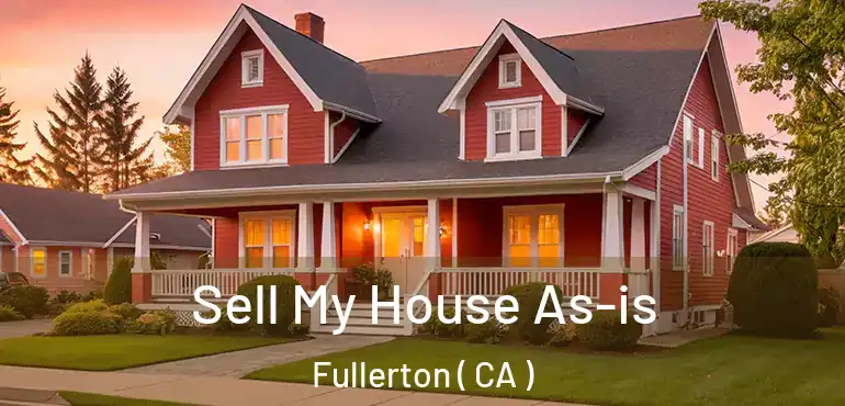  Sell My House As-is Fullerton ( CA )